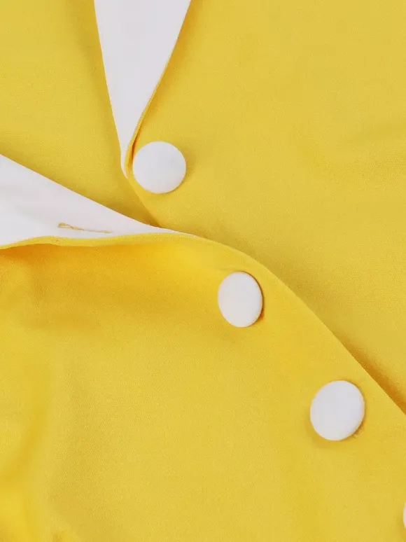 Vintage 1950s Swing Cocktail Dress Women Sleeveless Retro Dress