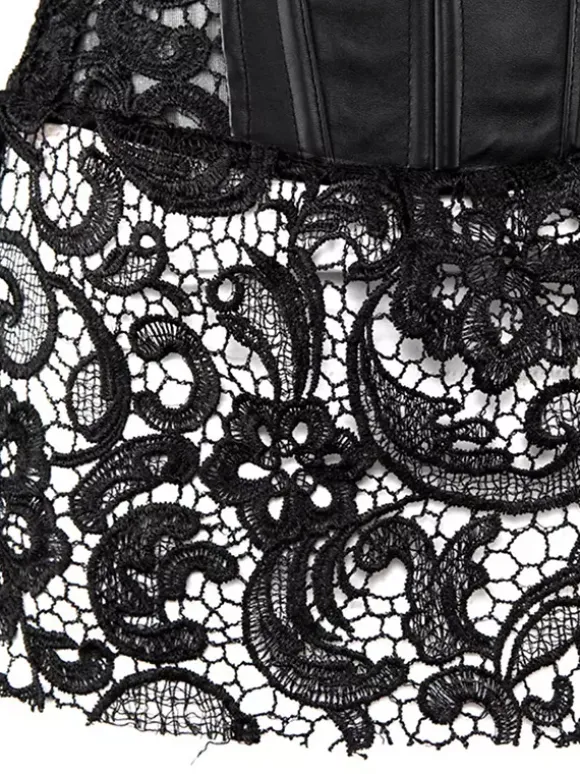 Vintage Corset Vintage Women's Clothing Polyester Lace Up Polyester
