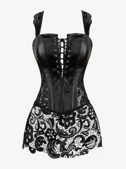 Vintage Corset Vintage Women's Clothing Polyester Lace Up Polyester