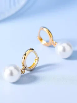 Vintage Pearl Earrings For Women 2026