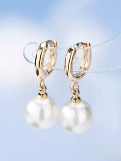 Vintage Pearl Earrings For Women 2026