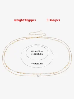 Waist Chain Metal Holiday Teen Girl's Women's Jewelry