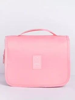 Waterproof Travel Storage Bag With Hook Large Capacity Portable Hand-held Toiletry Bag For Women