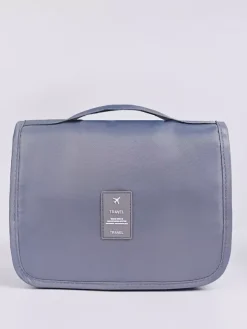 Waterproof Travel Storage Bag With Hook Large Capacity Portable Hand-held Toiletry Bag For Women
