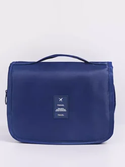 Waterproof Travel Storage Bag With Hook Large Capacity Portable Hand-held Toiletry Bag For Women