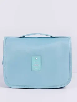 Waterproof Travel Storage Bag With Hook Large Capacity Portable Hand-held Toiletry Bag For Women