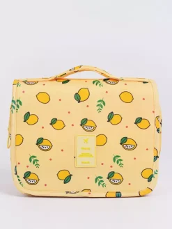 Waterproof Travel Storage Bag With Hook Large Capacity Portable Hand-held Toiletry Bag For Women