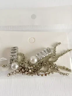 Wedding Earrings Diamond Metal Pierced Wedding Jewelry