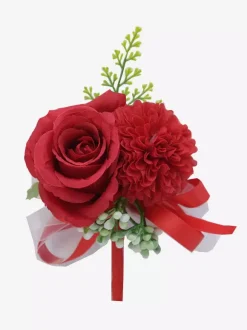 Wedding Groom Bride Silk Cloth Simulation Flower Breast Flower