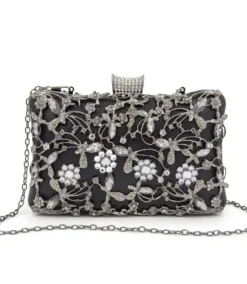 Wedding Handbags Wedding Accessories Bridal Purse Chains Cut Out Rhinestones