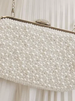 Wedding Handbags Wedding Accessories Wedding Clutch Bags Pearls