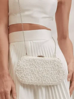 Wedding Handbags Wedding Accessories Wedding Clutch Bags Pearls