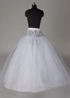 Wedding Petticoat White Full Gown 4 Tier Bridal Crinoline Slip