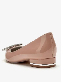 Wedding Shoes Mother Of Bride Shoes Patent PU Upper Pointed Toe 1