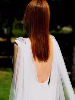 Wedding Wraps White Shawls Tulle Bridal Cover Ups