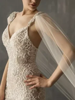 Wedding Wraps White Shawls Tulle Bridal Cover Ups