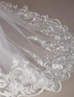 Wedding Bridal Gowns Mermaid Queen Annie Neck Sleeveless Lace Bridal Gowns