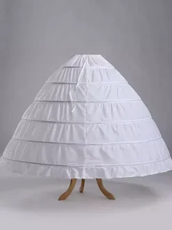 Wedding Crinoline Full Gown Slip Black One Tier Bridal Petticoat