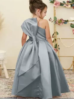 Wedding Flower Girl Dresses Special Occasion Dresses Daffodil Sleeveless Bows
