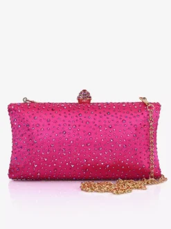 Wedding Handbags Wedding Accessories Wedding Clutch Bags Chains Rhinestones