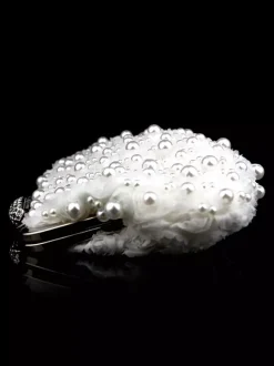 Wedding Handbags Wedding Accessories Bridal Purse Flowers Pleated