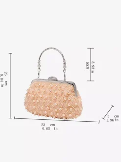 Wedding Handbags Wedding Accessories Bridal Purse Flowers Pleated