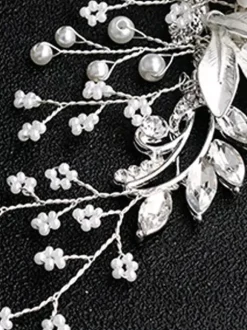 Wedding Headpiece Comb Flower Metal Bridal Hair Accessories