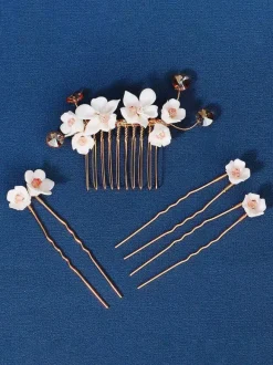 Wedding Headpiece Comb Metal Bridal Hair Accessories