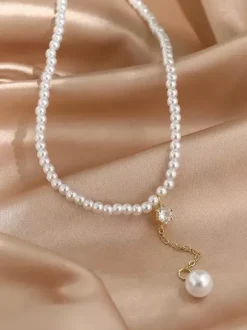 Wedding Necklaces White Gold Wedding Necklace