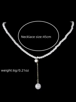 Wedding Necklaces White Gold Wedding Necklace