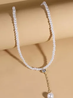 Wedding Necklaces White Gold Wedding Necklace