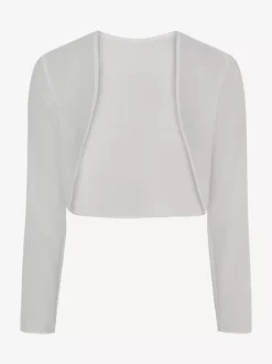 Wedding Wraps Ivory Long Sleeves Tops Chiffon Bridal Cover Up