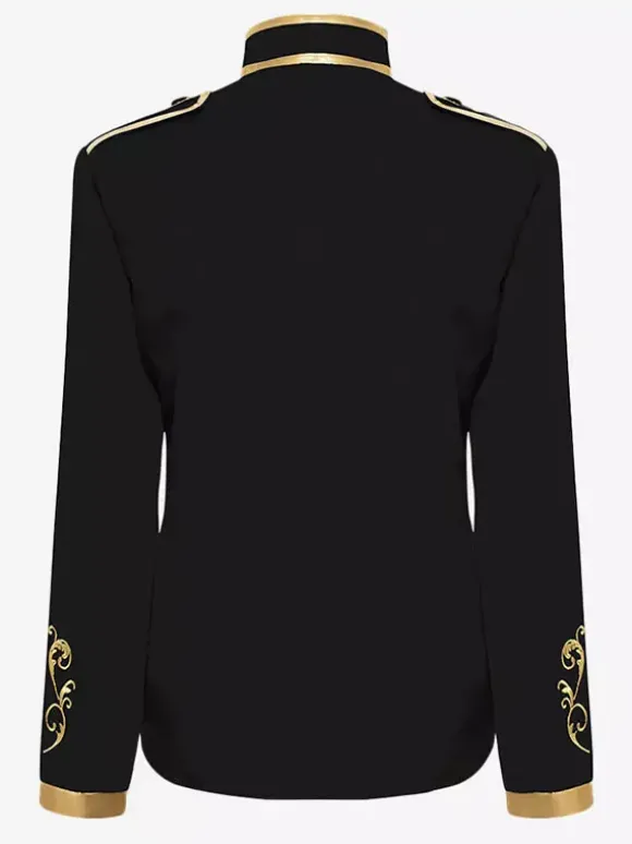 White Vintage Top Vintage Polyester Long Sleeves Retro Costumes For Man Burgundy