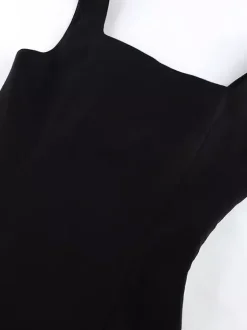 White Cami Top Straps Neck Zipper Sexy Viscose Camis For Women