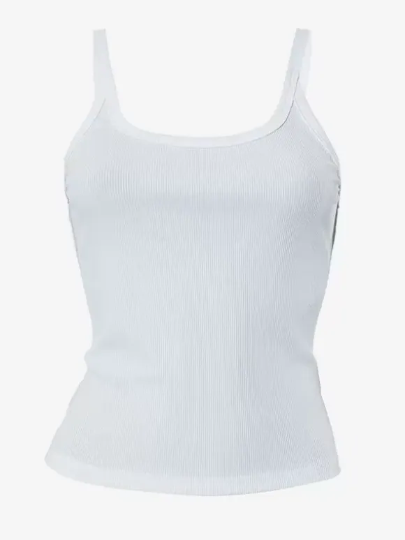 White Cami Top U-Neck Cowboy Camis For Women
