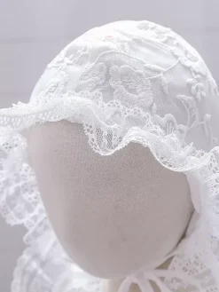 White Flower Girl Dresses Special Occasion Dresses White Lace Sleeveless Jewel Neck Flower Girl Dresses