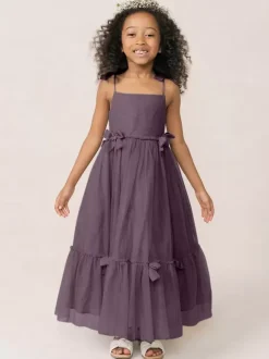 White Flower Girl Dresses Soft Pink Organza Sleeveless Jewel Neck Flower Girl Dresses