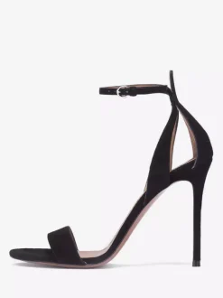 White High Heel Sandals Open Toe Stiletto Heel Prom Shoes