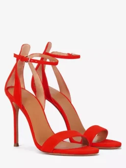 White High Heel Sandals Open Toe Stiletto Heel Prom Shoes