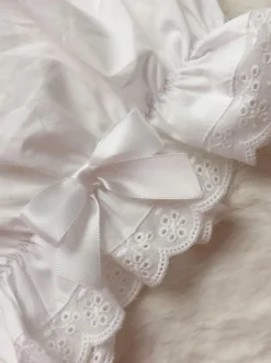 White Lolita Bloomers Lace Loose Lolita Shorts