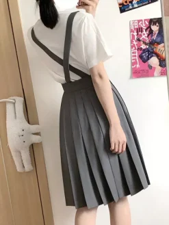 White Lolita JK Blouse White Short Sleeves Lolita Shirt