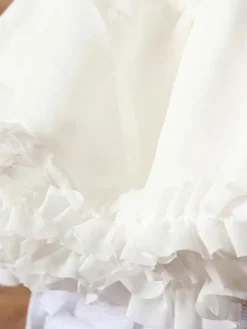 White Lolita Petticoat Tiered Chic Lace Polyester Petticoat