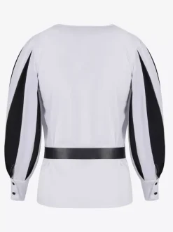 White Vintage Top Retro Long Sleeves Polyester Polyester Fiber Top Retro Costumes For Man Burgundy