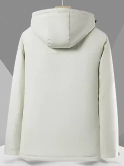 Winter Graphene Cotton Coat Men's Hooded Casual Loose Warm Cotton Coat