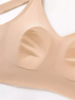 Wireless Seamless Bra Comfort Support With Wide Straps