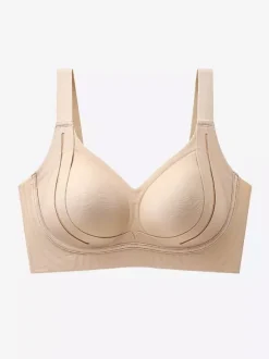 Wireless Support Bra With Side Support Seamless Lift Comfort Bralette