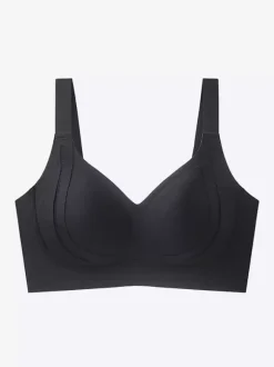 Wireless Support Bra With Side Support Seamless Lift Comfort Bralette