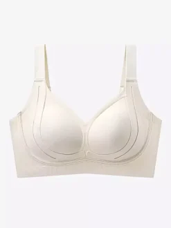 Wireless Support Bra With Side Support Seamless Lift Comfort Bralette