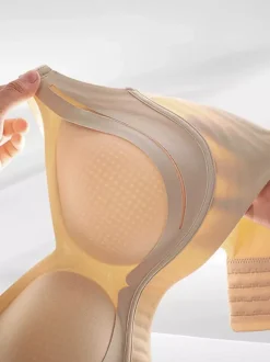 Wireless Support Bra With Side Support Seamless Lift Comfort Bralette