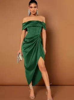 With Cocktail Dress Fashion Short Short Bateau Neck